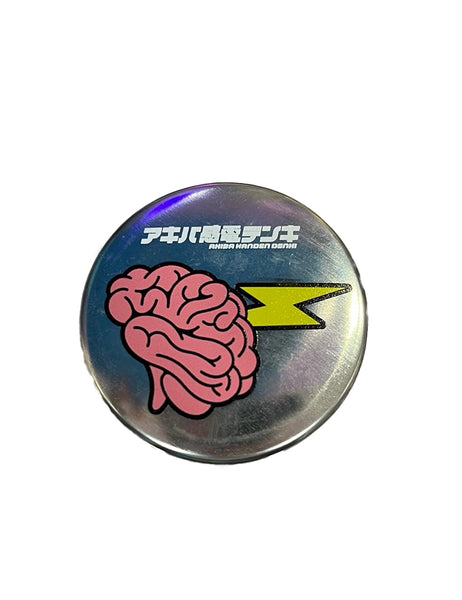 【aki】缶バッチ 缶バッジ「イナズマブレイン」 – アキバ感電デンキ